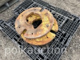 (2) JOHN DEERE REAR WEIGHTS (SOLD x $) (WF)