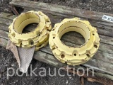 (4) JOHN DEERE WEIGHTS (SOLD x $) (WF)