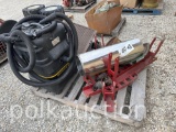 PALLET OF MISC PARTS & SHOP-VAC (WF)