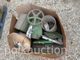 BOX OF JOHN DEERE PLANTER PARTS (WF)