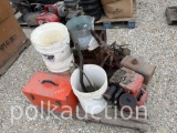 PALLET OF MISC TRACTOR PARTS & MOTORS (WF)