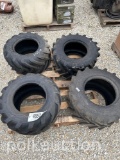 (4) NEW L&G REAR TIRES (WF)