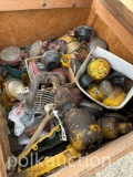 CRATE OF CRAWLER & TRACTOR LIGHTS (WF)