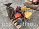 PALLET OF MISC PARTS & ANVIL (WF)