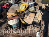 CRATE OF MISC. TRACTOR PARTS (CF)