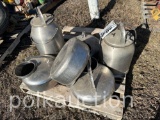 PALLET OF MILK CANS (CF)