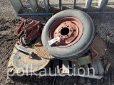 PALLET OF MISC. TRACTOR PARTS (CF)