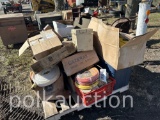 PALLET OF MISC. SHOP SUPPLIES (CF)