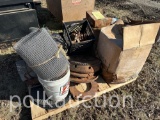 PALLET OF MISC. SHOP SUPPLIES & PARTS (CF)