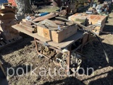 ROLLING SHOP TABLE & CONTENTS (CF)