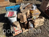 PALLET OF MISC. SHOP SUPPLIES & PARTS (CF)