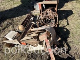 PALLET OF MISC. IH PARTS, BLOWER, ETC. (CF)