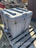 POLY LOCKING TOTE w/ UNKNOWN CONTENTS (CF)