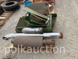 PALLET OF MISC. JOHN DEERE SHEET METAL, ETC. (CF)