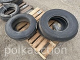 (2) 7.5-16 GOODYEAR & (2) 6.00-16 GOODYEAR TIRES (CF)