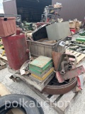 PALLET OF MISC. SHOP SUPPLES, TRACTOR & IMPLEMENT PARTS (CF)