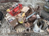 PALLET OF MISC. TRACTOR PARTS, ETC. (CF)