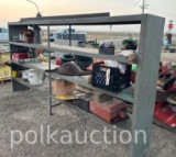 STEEL SHELVING & CONTENTS (CF)