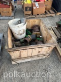 CRATE OF JOHN DEERE PARTS (CF)