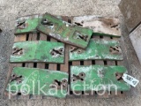 (7) JOHN DEERE WEIGHT PADS (SOLD x $) (CF)