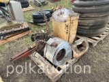 PALLET OF MISC. IH & JD PARTS (CF)