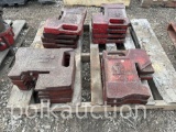 (15) IH SUITCASE WEIGHTS (SOLD x $) (CF)