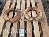 (2) SMALL WHEEL WEIGHTS (SOLD x $) (CF)