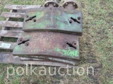 (9) JOHN DEERE FRONT PADS (SOLD x $) (CF)