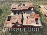 (27) IH SUITCASE WEIGHTS (SOLD x $) (CF)