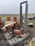 PALLET WITH ROOF VP MOWER, 2-WHEEL CART, ETC. (CF)