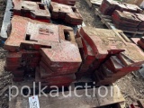 (15) IH SUITCASE WEIGHTS (SOLD x $) (CF)