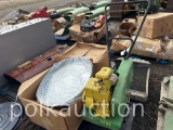 JOHN DEERE TILLER, RADIATOR, ETC. (CF)
