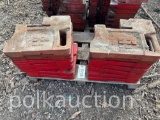 (14) IH SUITCASE WEIGHTS (SOLD x $) (CF)