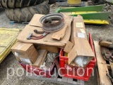 PALLET OF MISC. SHOP SUPPLIES & TRACTOR PARTS (CF)