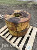 (2) LARGE WHEEL WEIGHTS (SOLD x $) (CF)