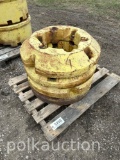 (4) LARGE WHEEL WEIGHTS (SOLD x $) (CF)
