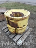 (2) LARGE WHEEL WEIGHTS (SOLD x $) (CF)