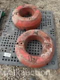 (2) LARGE WHEEL WEIGHTS (SOLD x $) (CF)