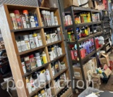 (4) SHOP RACKS & CONTENTS (CF)