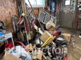 ALL CONTENTS REMAINING ON NORTH WALL & RESTROOM (CF)
