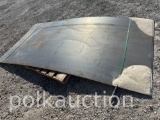 (2) SHEETS HEAVY DIAMOND PLATE STEEL (WF)