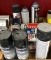 BOX OF MISCELLANEOUS PAINT CANS