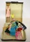 PONYTAIL BARBIE DOLL CASE WITH BARBIE & CLOTHES