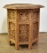 HEAVILY CARVED INDONESIAN TABLE