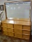 HEYWOOD-WAKEFIELD DRESSER WITH MIRROR