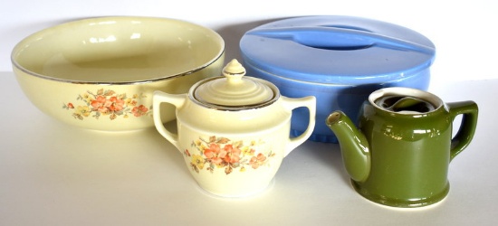 ASSORTED VINTAGE HALL KITCHEN WARE