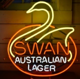 VINTAGE SWAN AUSTRALIAN LAGER NEON SIGN