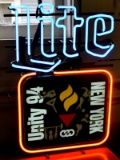 VINTAGE MILLER LITE GAY GAMES NEON SIGN