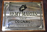 VINTAGE REMY MARTIN COGNAC BACKBAR MIRROR