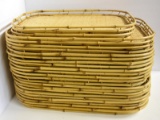 ASSORTED BAMBOO SERVING TRAYS